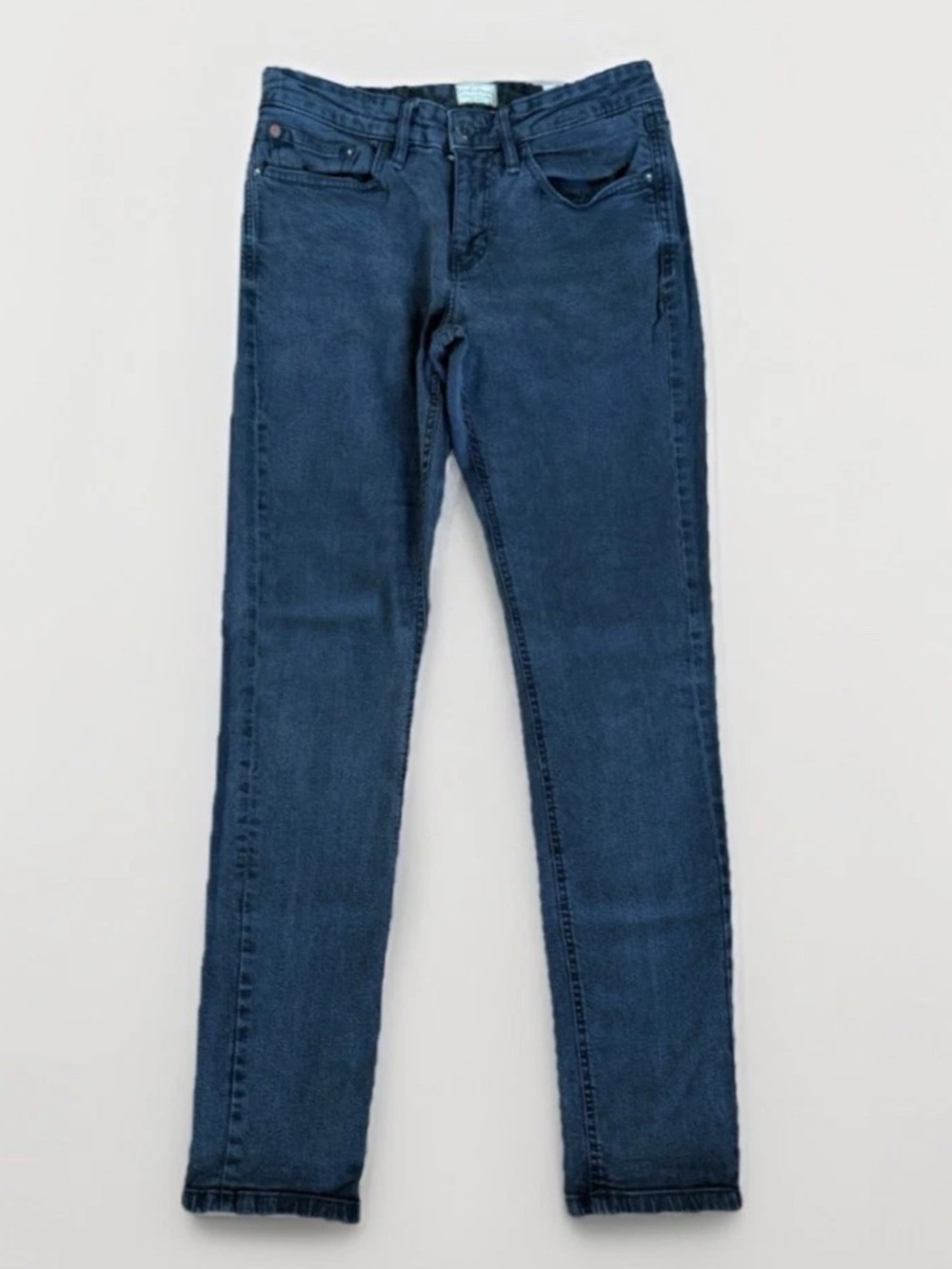 Weatherproof Vintage Men Size 30/32 Slim Fit Denim Black Jeans Pants Casual Used
